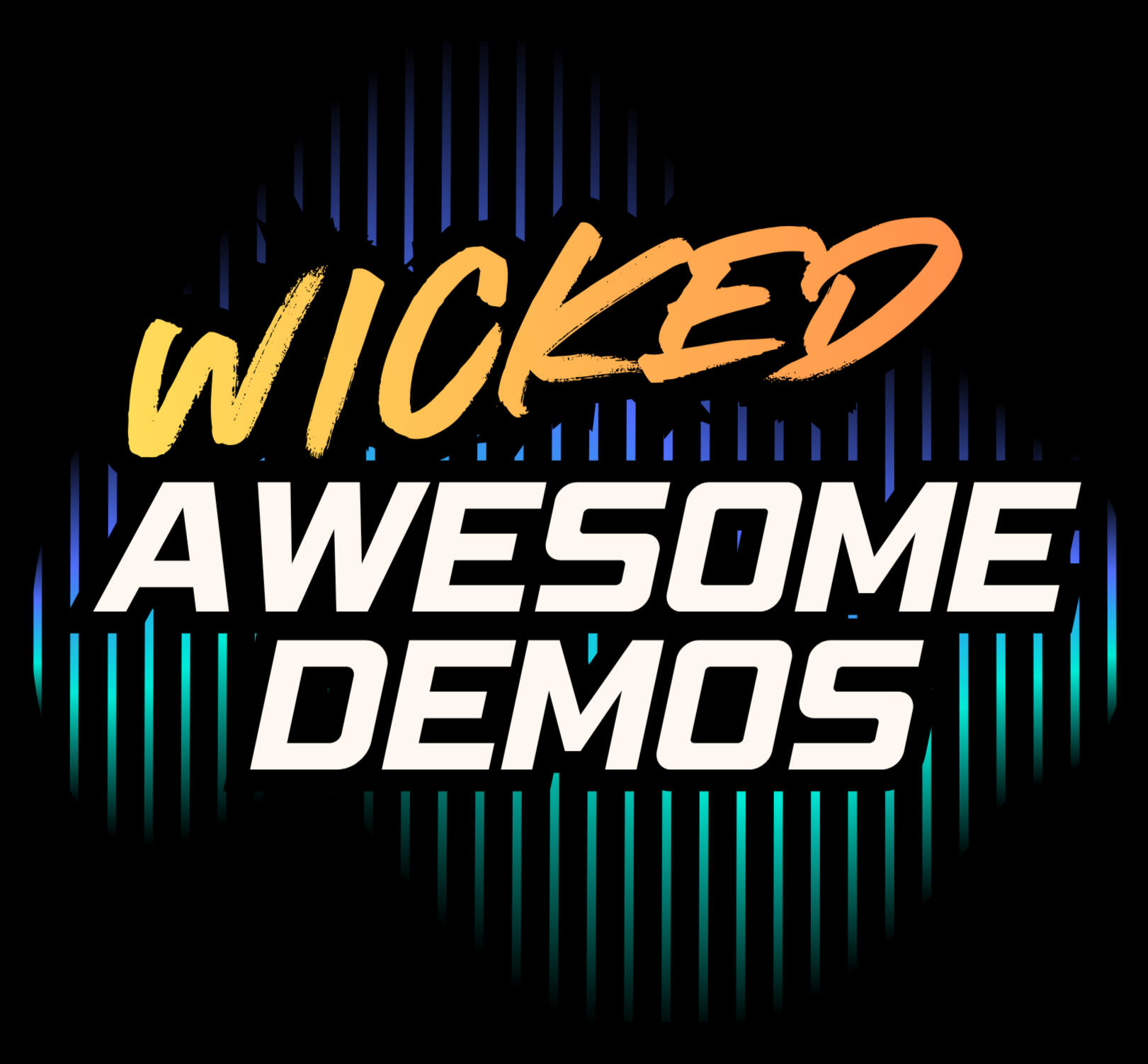 Wicked Awesome Demos logo Wicked Awesome Demos logo